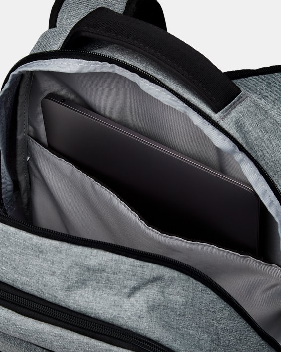 Men's UA Hustle 3.0 Backpack, Gray, pdpMainDesktop image number 3